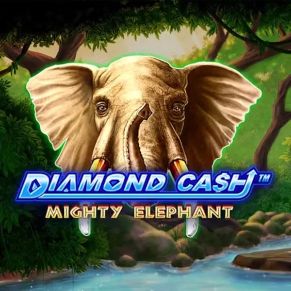 Diamond Cash Mighty Elephant logo – Slots by Greentube at SpinoGambino Casino