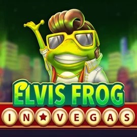 Elvis Frog In Vegas logo by BGAMING at SpinoGambino Casino