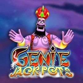 Genie Jackpots by Blueprint Gaming, showcased at spinogambinoo-au.com – game logo