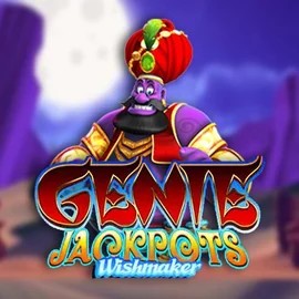 Jackpots logo of Genie Jackpots Wishmaker from Blueprint Gaming at SpinoGambino Casino