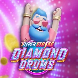 Try Hyper Strike Diamond Drums slot by Gameburger Studios on spinogambinoo-au.com – logo image