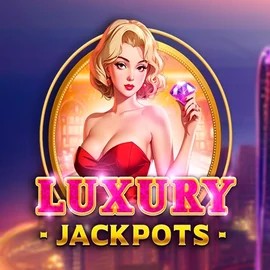 Jackpots logo of Luxury Jackpots from Triple Cherry at SpinoGambino Casino
