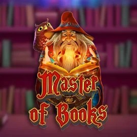 Slots logo of Master of Books from Swintt at SpinoGambino Casino