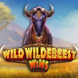 Wild Wildebeest Wins online game logo by Pragmatic Play on spinogambinoo-au.com